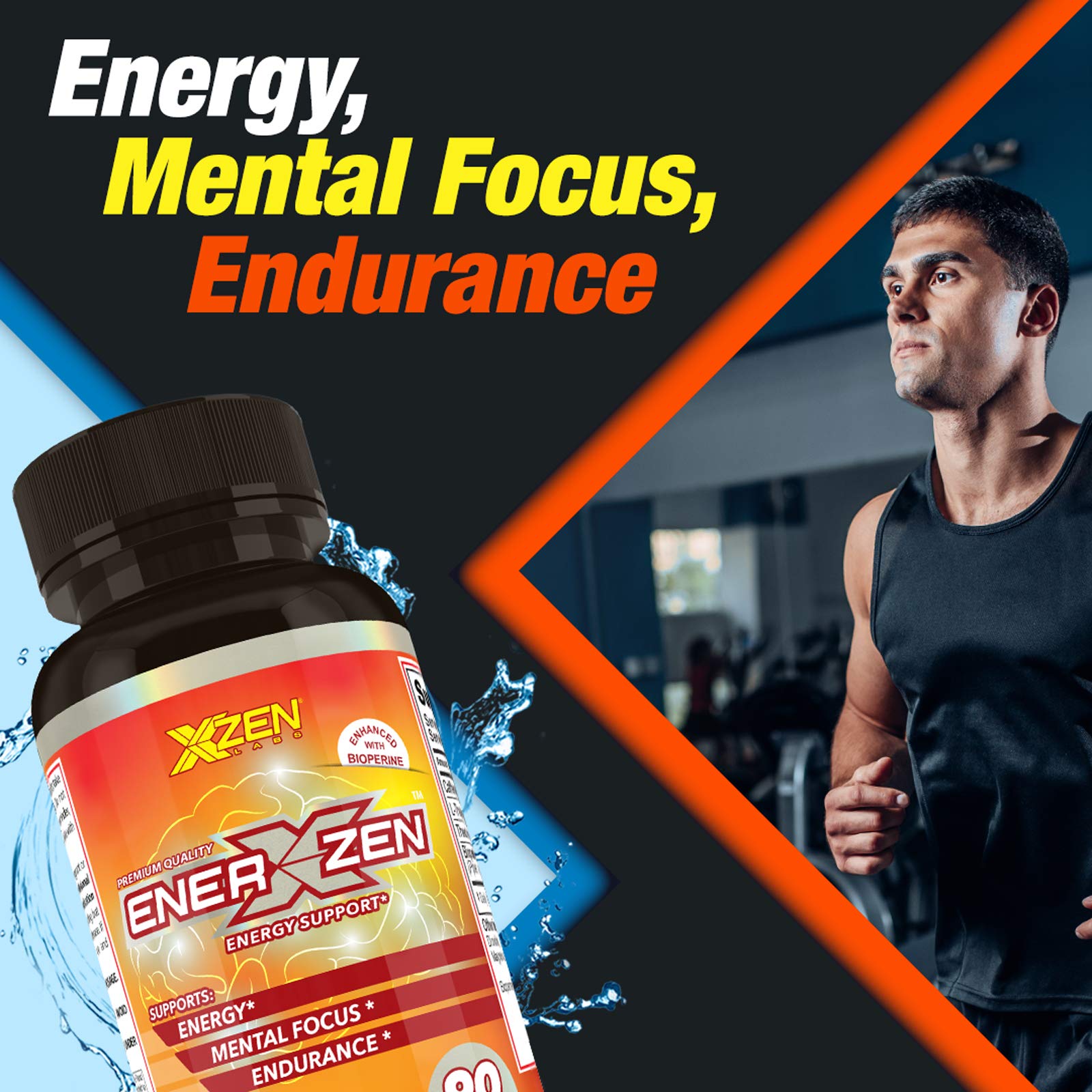 Amazon.com: XZEN Enerxzen Natural Caffeine Energy Booster